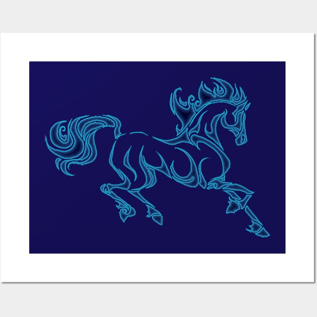 2002-2003, Water Horse Wall Art by Sir Toneth